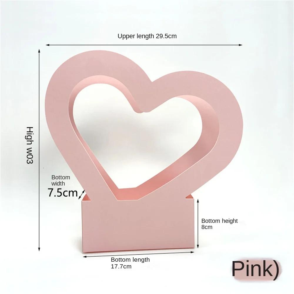 Top Quality Flower Box Love Portable For Women Creative Gift Decoration Packing Paper Box Waterproof Paper Heart-shaped Hollow
Top Quality Flower Box Love Portable For Women Creative Gift Decoration Packing Paper Box Waterproof Paper Heart-shaped Hollow