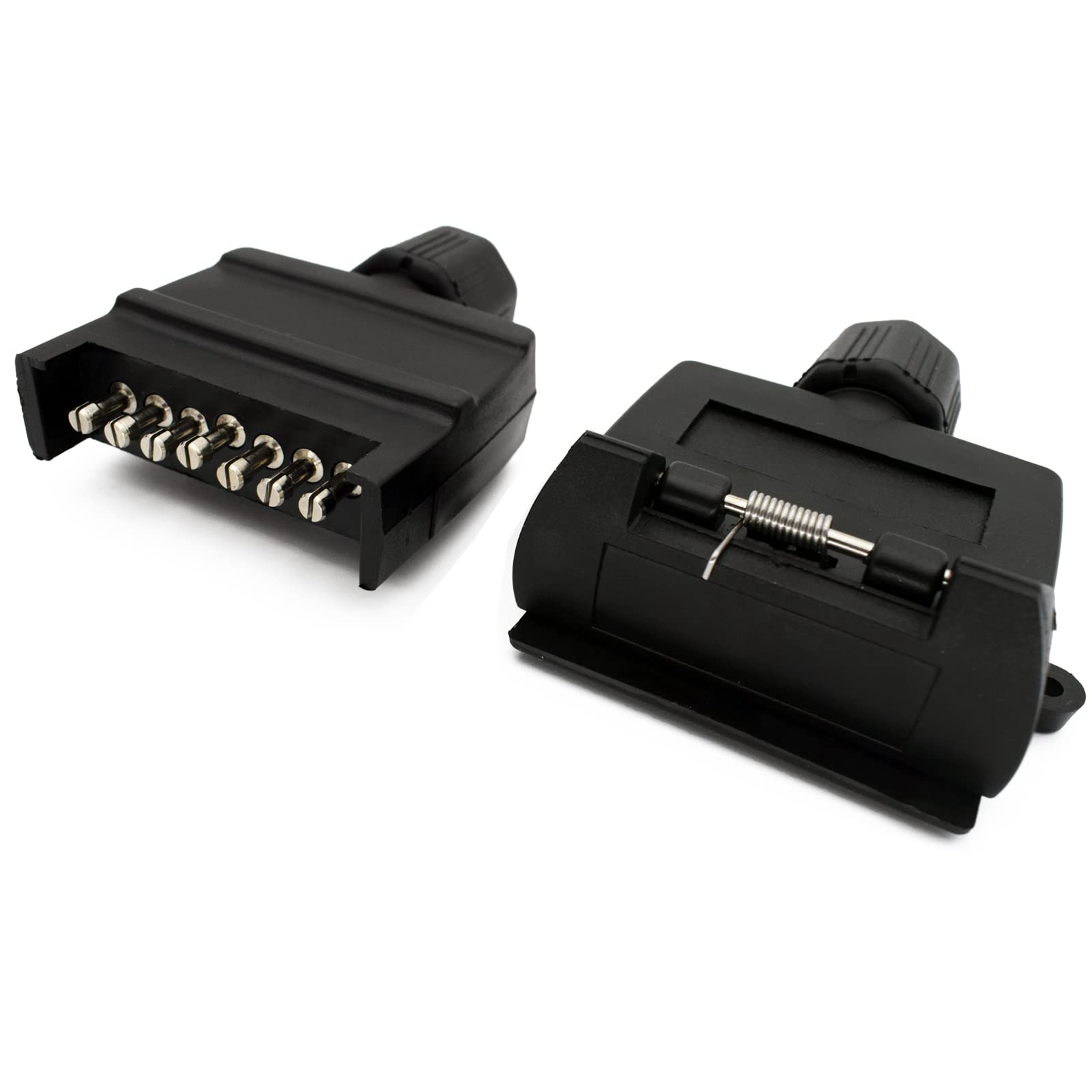 Trailer Cord 7 Pin Flat Trailer Plug Male Female Socket Boat Portable Caravan Adapter Connector Plug Socket Set Pair Durable Caravan Boat Adapter
Trailer Cord 7 Pin Flat Trailer Plug Male Female Socket Boat Portable Caravan Adapter Connector Plug Socket Set Pair Durable Caravan Boat Adapter