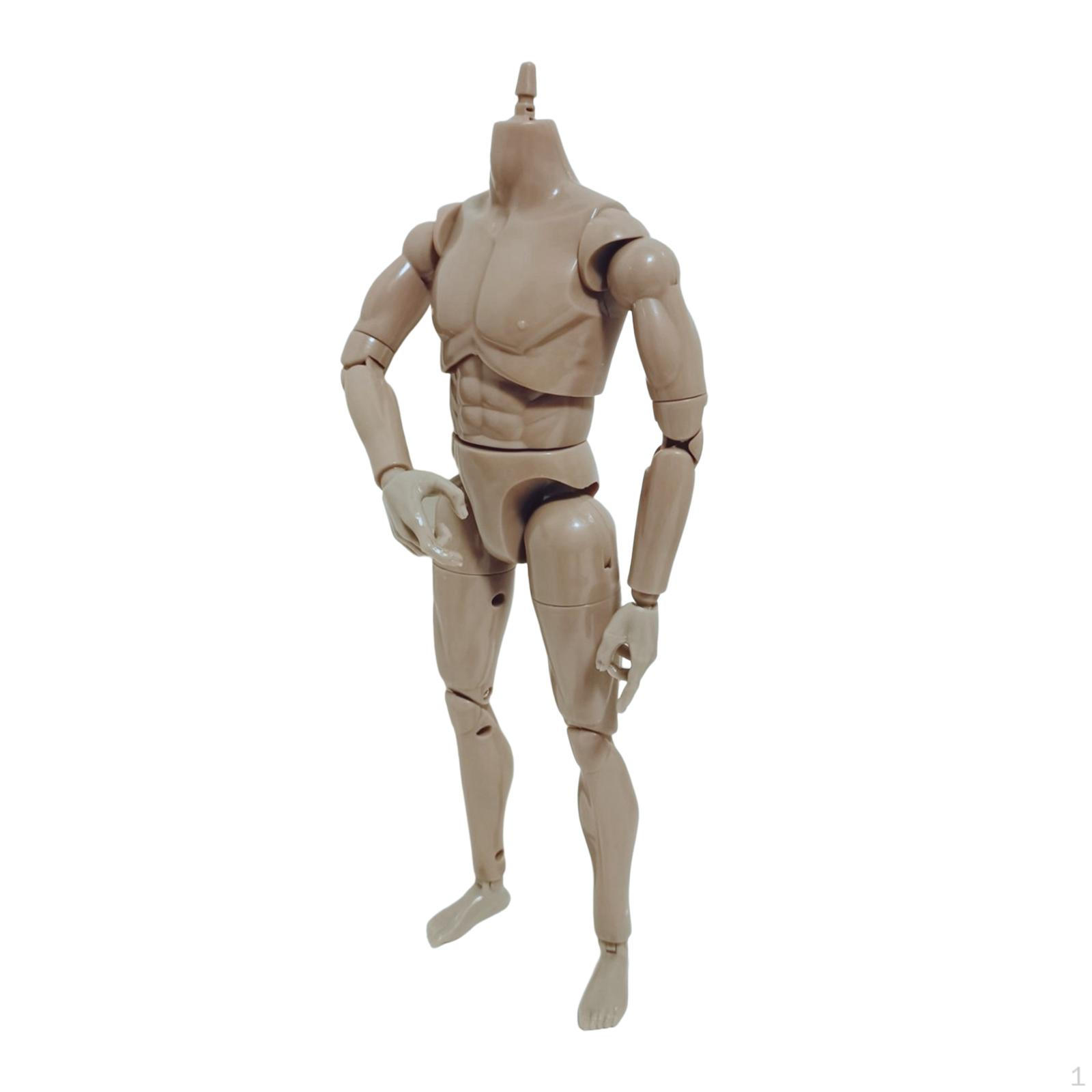 1/6 Scale Male Action Figure 30cm Super Flexible Joints Body Art Works DIY
1/6 Scale Male Action Figure 30cm Super Flexible Joints Body Art Works DIY