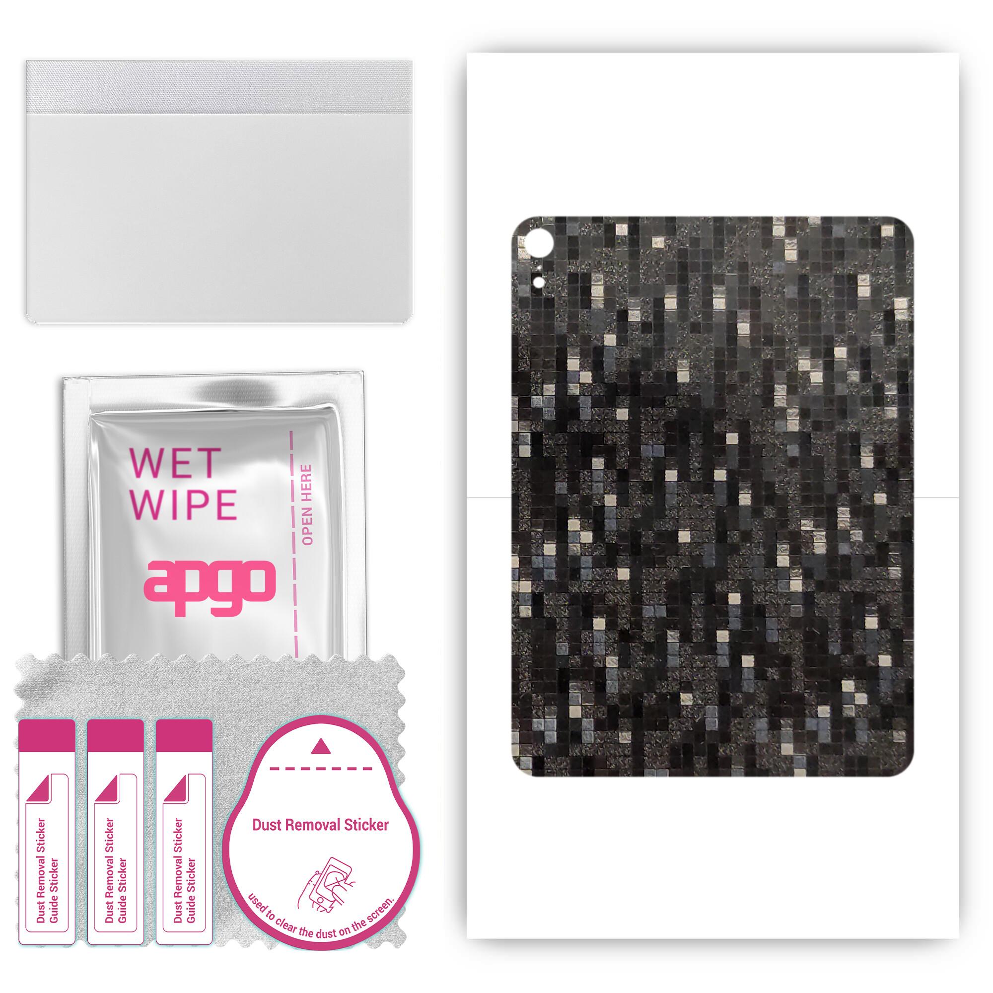 Apgo Protective Skin Sticker для задньої панелі, сумісної з Apple iPad mini Wi-Fi + Cellular, Wrap Film, Foil, Vinyl - Pattern Carbon Black Pixel
Apgo Protective Skin Sticker для задньої панелі, сумісної з Apple iPad mini Wi-Fi + Cellular, Wrap Film, Foil, Vinyl - Pattern Carbon Black Pixel