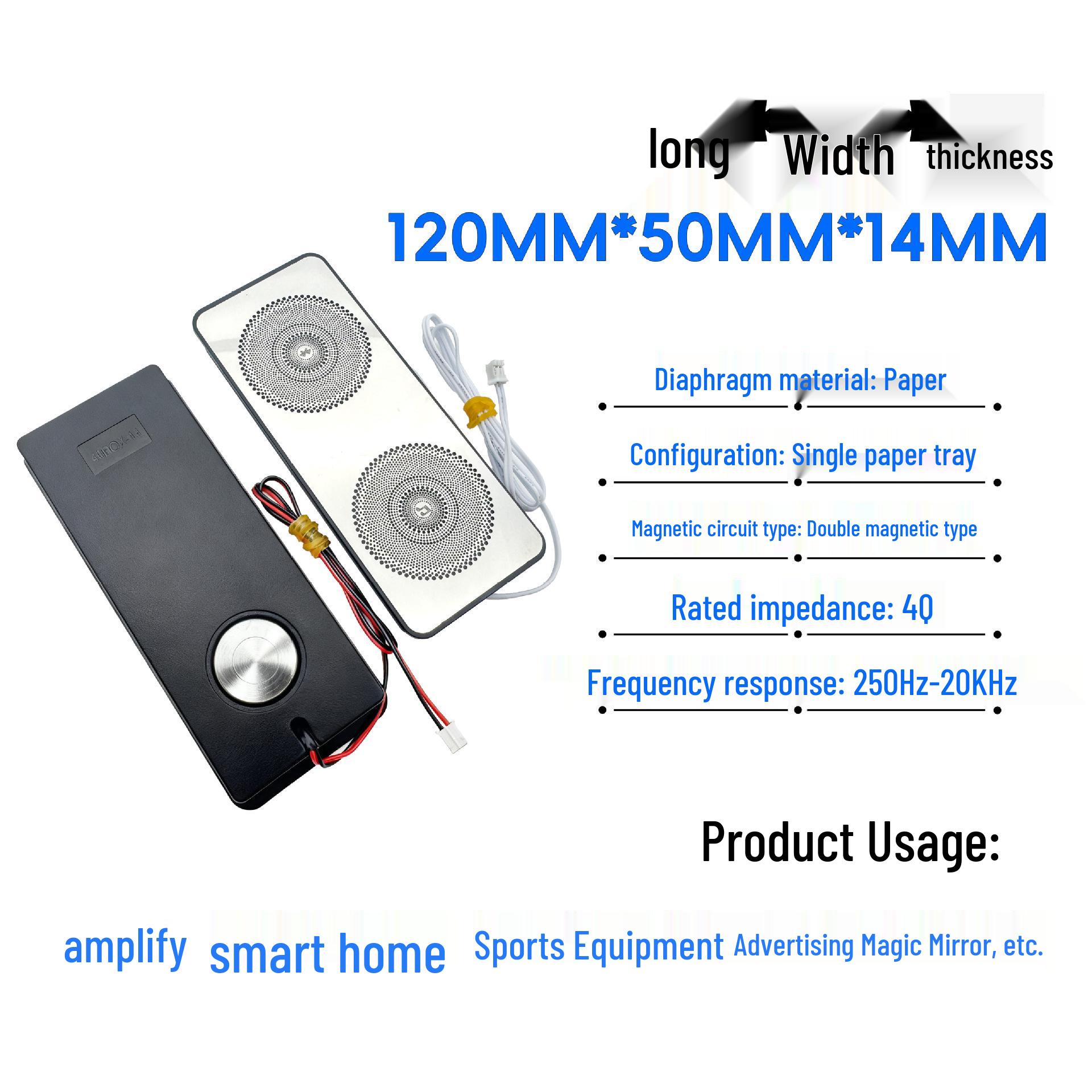 Ultra-thin Bluetooth 4 Ohm 5W Passive Full-Range Cavity Speaker for Smart Home & Sports Equipment
Ultra-thin Bluetooth 4 Ohm 5W Passive Full-Range Cavity Speaker for Smart Home & Sports Equipment
