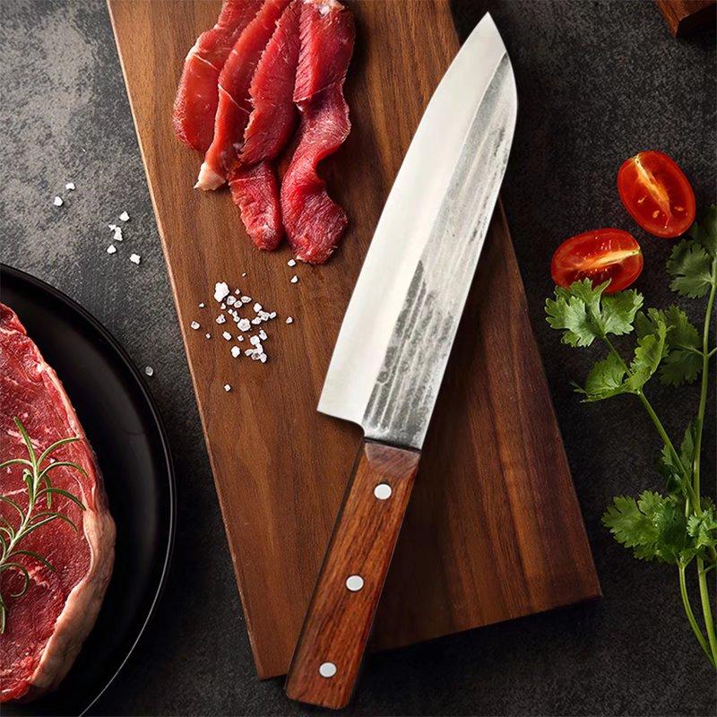 Кухонные ножи из высокоуглеродистой стали, нож для резки мяса, нож шеф-повара, инструмент
Кухонные ножи из высокоуглеродистой стали, нож для резки мяса, нож шеф-повара, инструмент