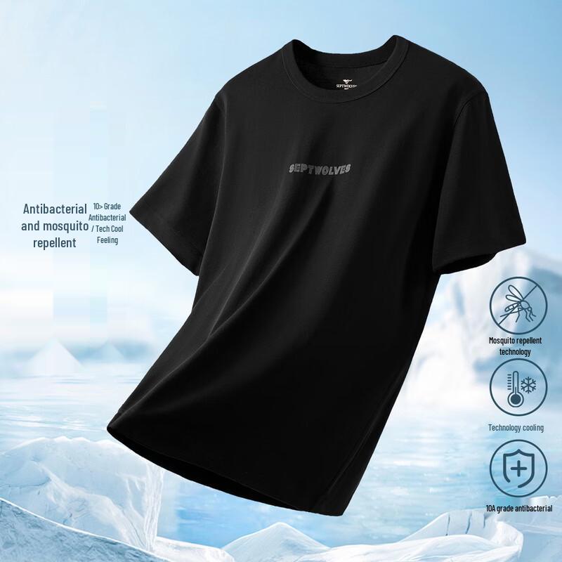 SEPTWOLVES Men s 100% Cotton Round Neck Short Sleeve T-Shirt 3XL
SEPTWOLVES Men s 100% Cotton Round Neck Short Sleeve T-Shirt 3XL