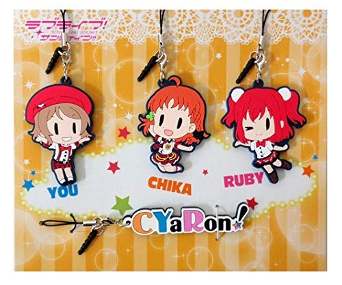 Saint Snow Presents Love Live! Sunshine!! HAKODATE UNIT CARNIVAL Rubber Strap Set CYaRon!
Saint Snow Presents Love Live! Sunshine!! HAKODATE UNIT CARNIVAL Rubber Strap Set CYaRon!