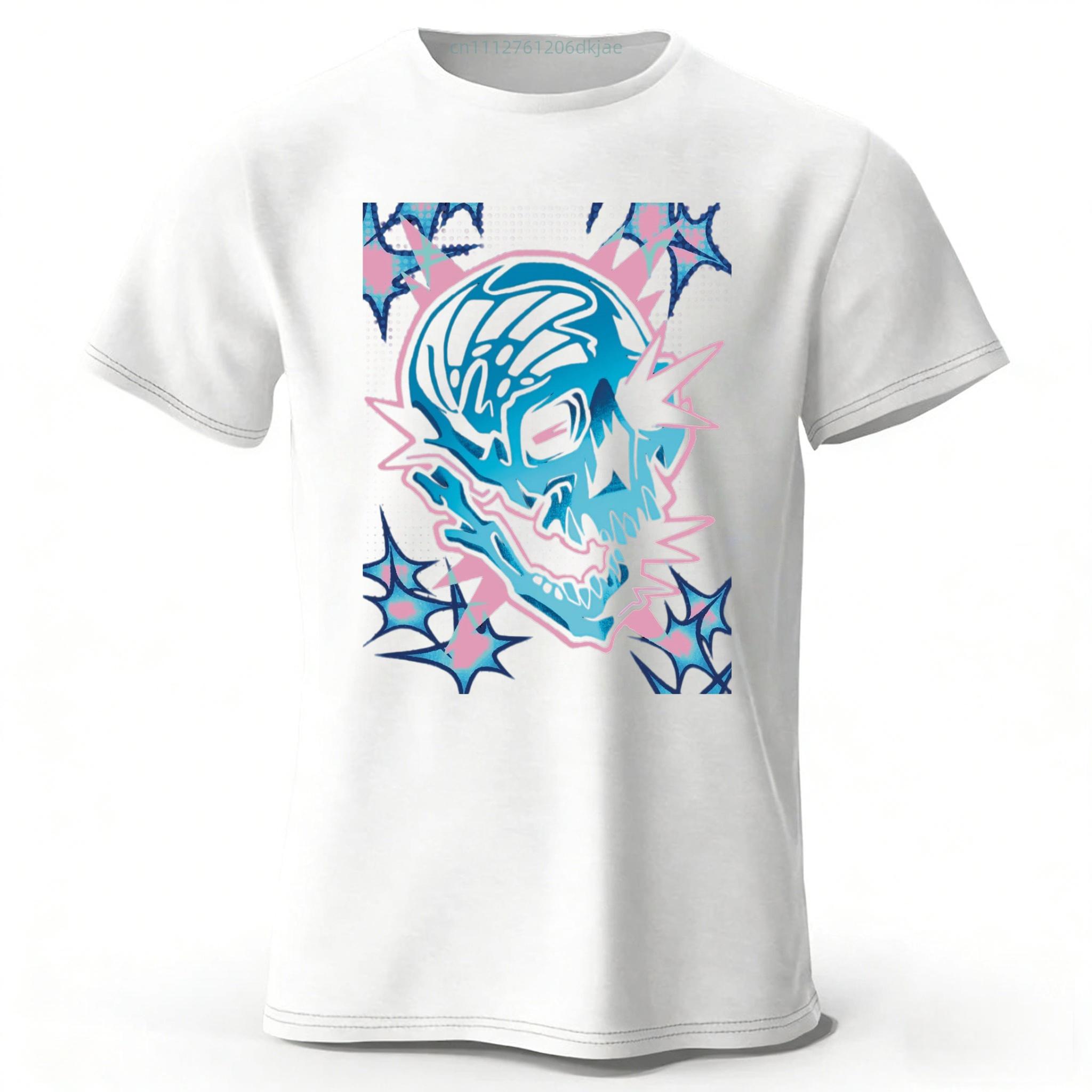 Electric Rock Hiphop Style Skeleton Print Pure Cotton Short Sleeved Loose Oversized Fashionable Casual Tshirt Street Style Top 3XL
Electric Rock Hiphop Style Skeleton Print Pure Cotton Short Sleeved Loose Oversized Fashionable Casual Tshirt Street Style Top 3XL