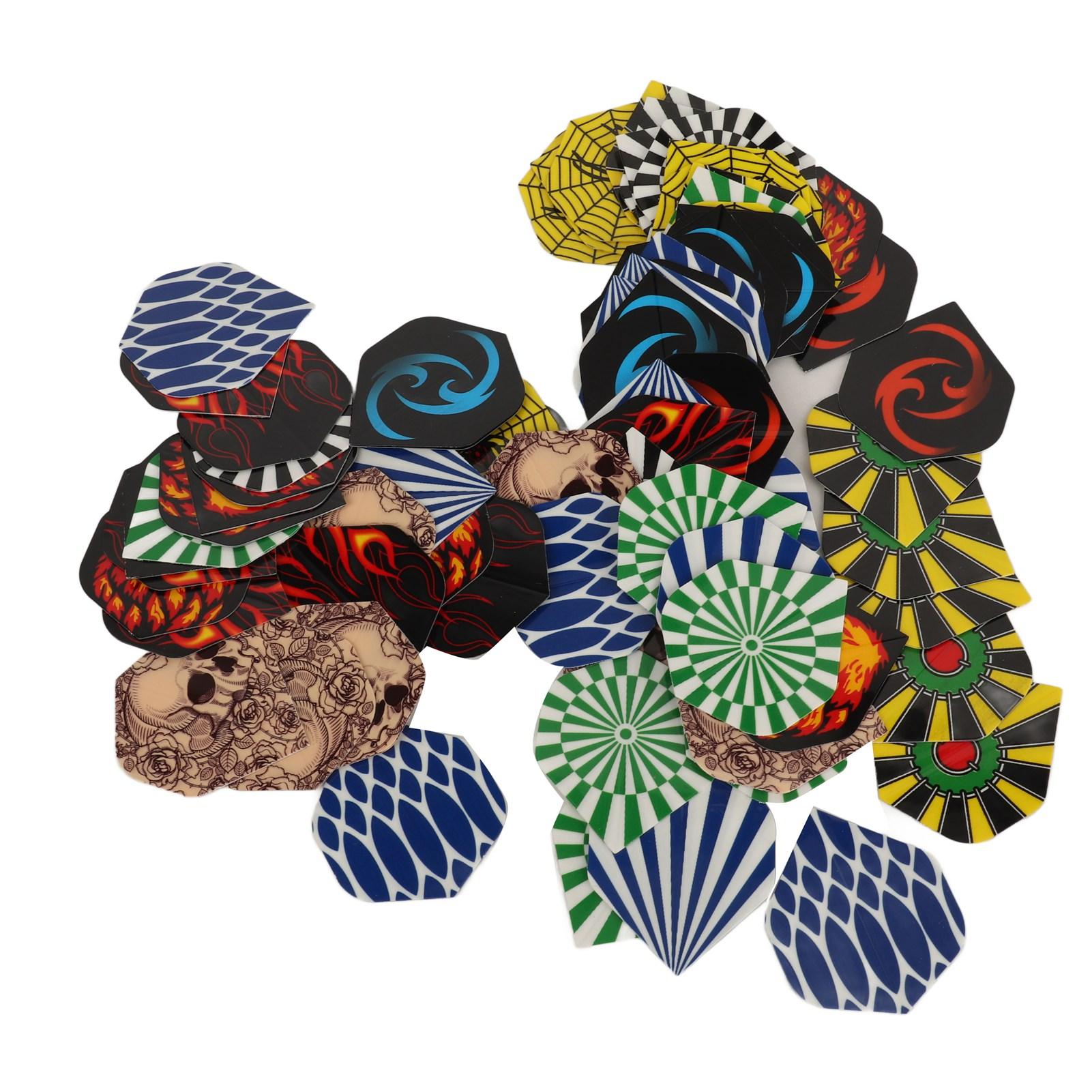 77Pcs Dart Flights Durable PET Replacement Feather Tail Wings for Steel Tip Soft Tip Darts
77Pcs Dart Flights Durable PET Replacement Feather Tail Wings for Steel Tip Soft Tip Darts
