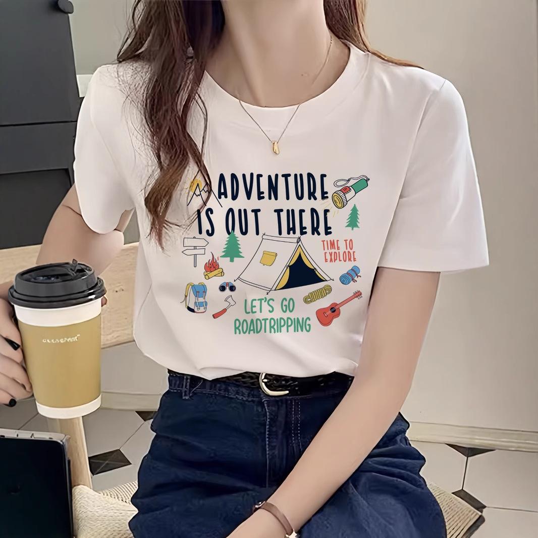 A national style pure cotton short-sleeved T-shirt for women s 2025 summer trend ins women s casual loose and versatile top S
A national style pure cotton short-sleeved T-shirt for women s 2025 summer trend ins women s casual loose and versatile top S