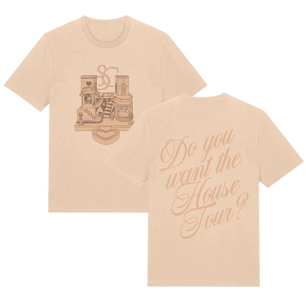 Sabrina Carpenter House Tour Shirt SC New Merch T Shirts Vintage Graphic Print Cotton Tops Women Men Aesthetic Street Style Tee 5XL різнокольоровий
Sabrina Carpenter House Tour Shirt SC New Merch T Shirts Vintage Graphic Print Cotton Tops Women Men Aesthetic Street Style Tee 5XL різнокольоровий