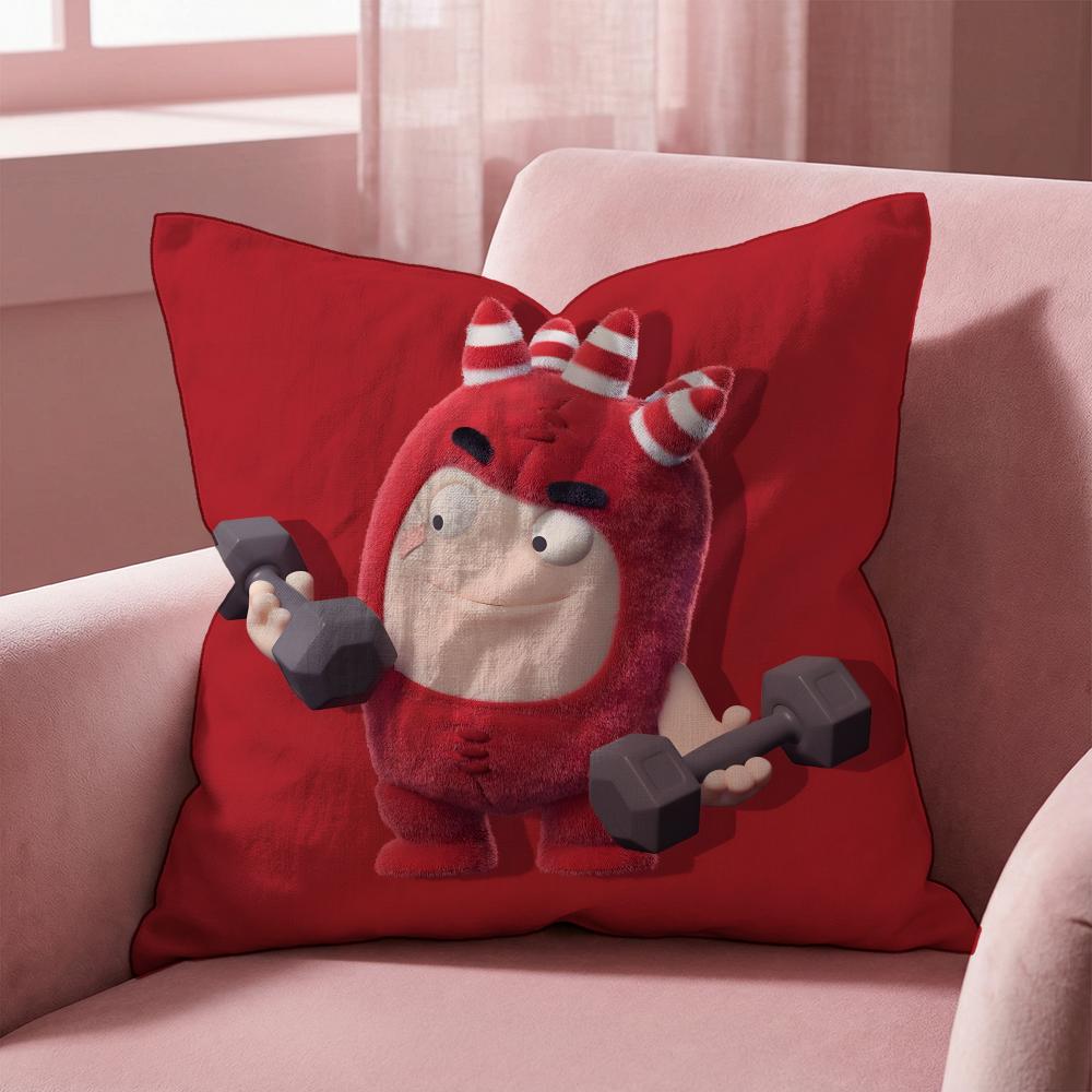 Cartoon Oddbods Cushion Cover Multi-Scene Pillow Cover for Home & Car - Reversible, Soft & Durable for Daily Use 30cmx30cm
Cartoon Oddbods Cushion Cover Multi-Scene Pillow Cover for Home & Car - Reversible, Soft & Durable for Daily Use 30cmx30cm