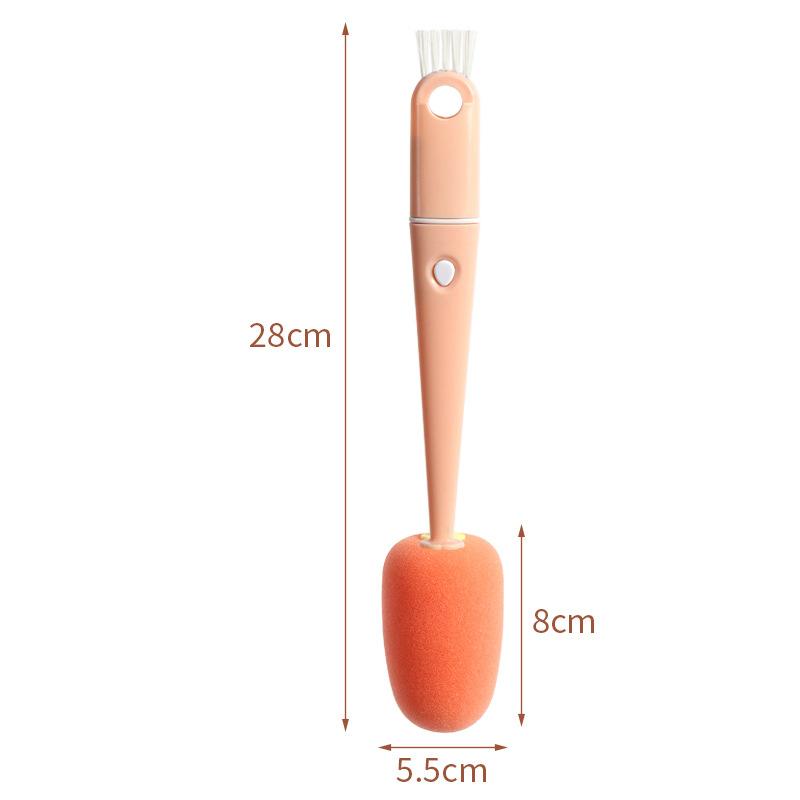4 In 1 Long Handle Cup Brush Multi-Functional Cup Cleaning Brush Silicone 360-Degree Cleaning Brush
4 In 1 Long Handle Cup Brush Multi-Functional Cup Cleaning Brush Silicone 360-Degree Cleaning Brush