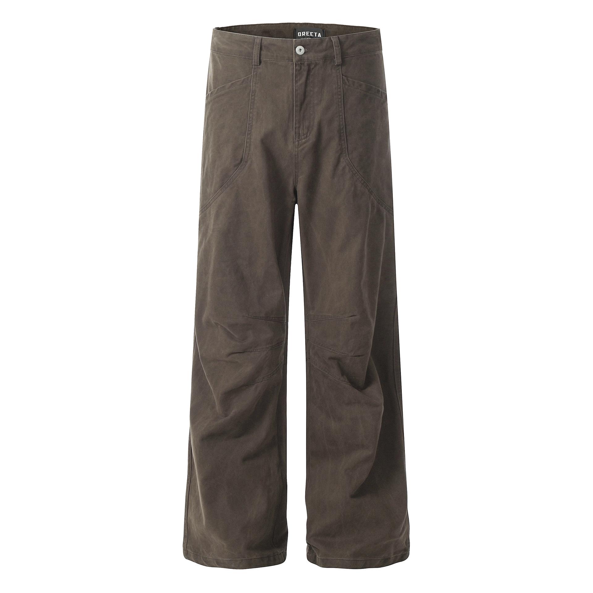 OREETA Американские ретро рабочие брюки в стиле амбар, износостойкие, Cleanfit, прямого кроя Extra Large
OREETA Американские ретро рабочие брюки в стиле амбар, износостойкие, Cleanfit, прямого кроя Extra Large