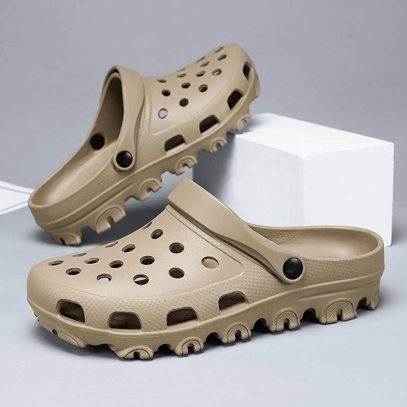 Летние сандалии, мужские сандалии с лезвиями, сабо, быстросохнущие повседневные домашние тапочки, обувь с дырочками, садовая обувь, пляжные сандалии, шлепанцы, тапочки для ванной комнаты 49 дубильная кора
Летние сандалии, мужские сандалии с лезвиями, сабо, быстросохнущие повседневные домашние тапочки, обувь с дырочками, садовая обувь, пляжные сандалии, шлепанцы, тапочки для ванной комнаты 49 дубильная кора