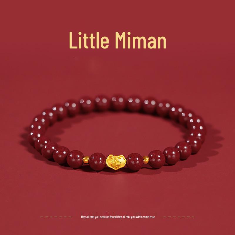 Ruyi Cinnabar Bracelet: Women s Purple Gold Sand Hand String Standard Purple Gold Sand
Ruyi Cinnabar Bracelet: Women s Purple Gold Sand Hand String Standard Purple Gold Sand