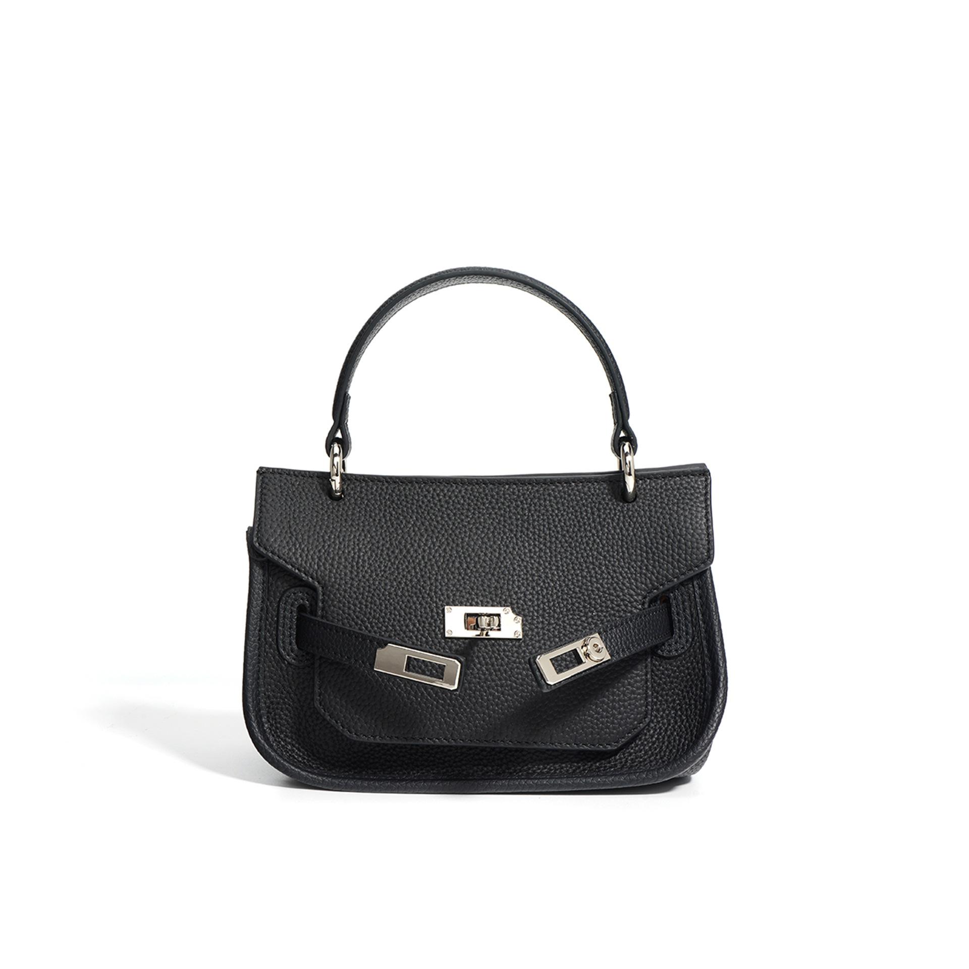 Новая / Верхний слой коровьей сумки Изысканная и компактная сумка Модная и универсальная городская минималистская сумка Length 20cm x Width 9cm x Height 13cm чёрный
Новая / Верхний слой коровьей сумки Изысканная и компактная сумка Модная и универсальная городская минималистская сумка Length 20cm x Width 9cm x Height 13cm чёрный