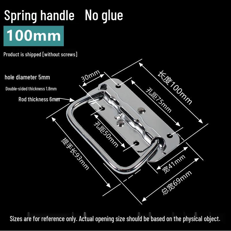 Black Painted Chrome-Plated Spring Handle for Wooden Battery Box
Black Painted Chrome-Plated Spring Handle for Wooden Battery Box