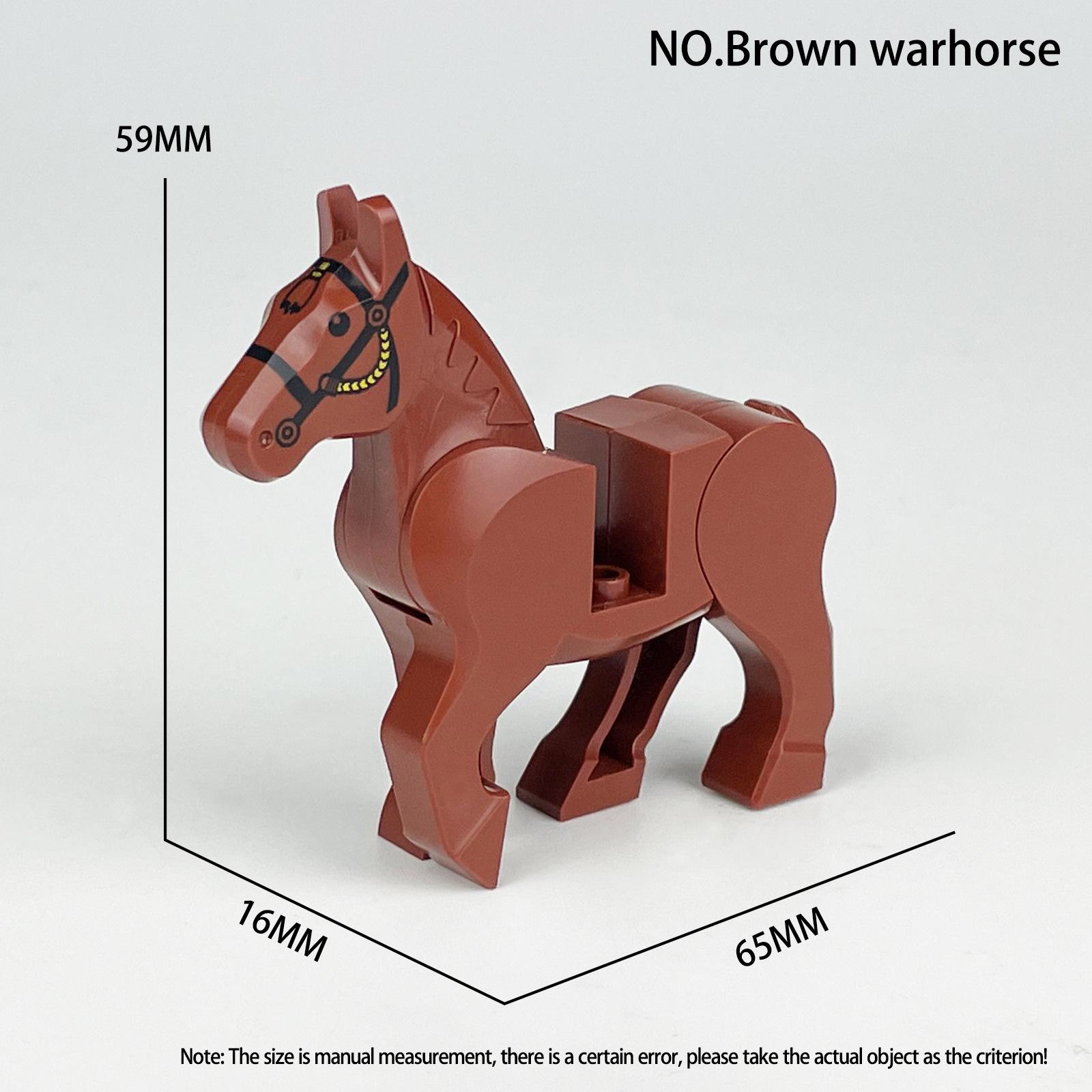 Середньовічна світова війна кінь чорний кінь будівельні блоки іграшка білий кінь коричневий кінь
Середньовічна світова війна кінь чорний кінь будівельні блоки іграшка білий кінь коричневий кінь