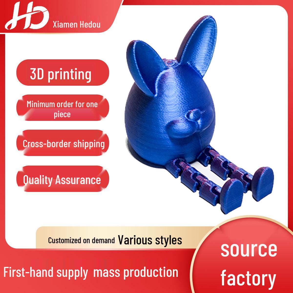 3D Printed Easter Bunny Egg Companion Figure
3D Printed Easter Bunny Egg Companion Figure