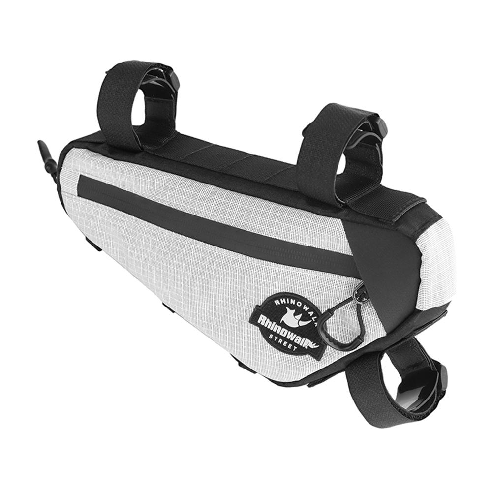 RHINOWALK Road Bike Triangle Frame Bag Waterproof Cycling Bag with Hidden Cable Port White
RHINOWALK Road Bike Triangle Frame Bag Waterproof Cycling Bag with Hidden Cable Port White
