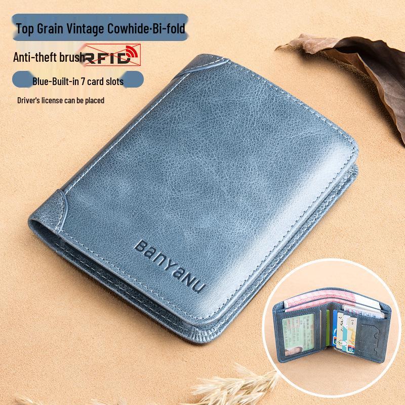 Чоловічий гаманець зі шкіри корови з інтегрованим тримачем для карток та слотом для водійського посвідчення
Чоловічий гаманець зі шкіри корови з інтегрованим тримачем для карток та слотом для водійського посвідчення