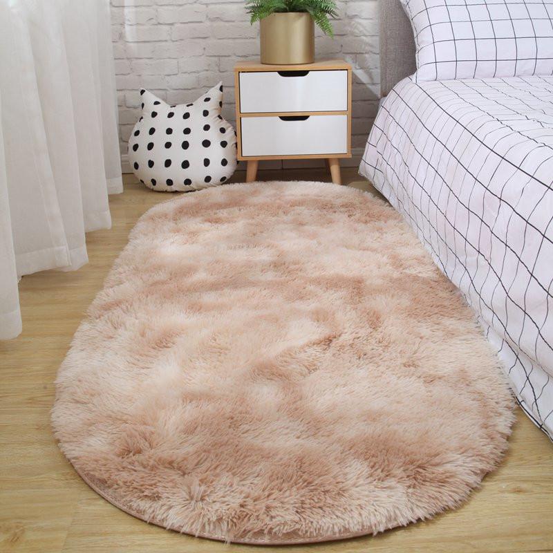 Carpet Bedroom Oval Bedside Carpet Living Room Sofa Coffee Table Mat Floor Room Plush Rug Not Lint Non-fading Non-slip Blanket 40cm x 60cm
Carpet Bedroom Oval Bedside Carpet Living Room Sofa Coffee Table Mat Floor Room Plush Rug Not Lint Non-fading Non-slip Blanket 40cm x 60cm