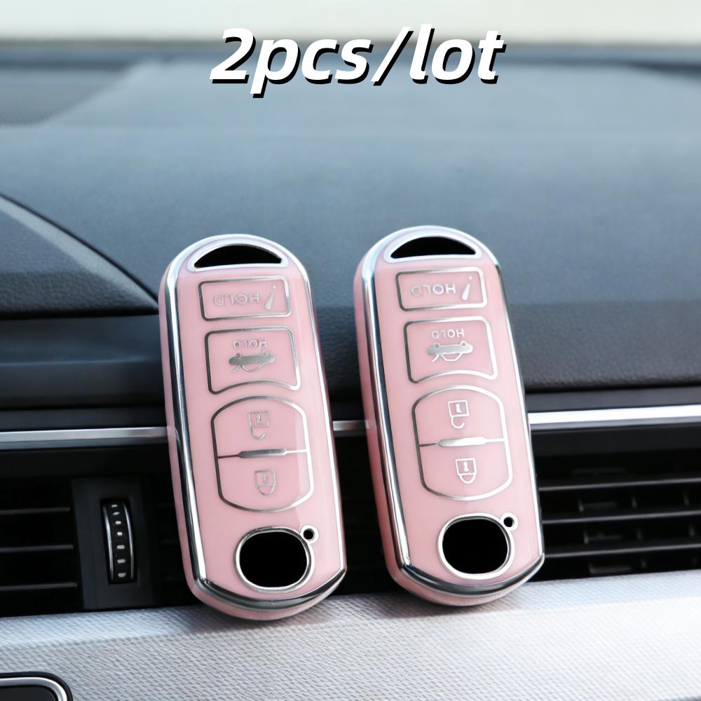 2Pcs Car Key Case Covers For Mazda 2 3 5 6 7 Cx-3 Cx-4 Cx-5 Cx-7 Cx-9 Axela Atenza Remote Key Protector
2Pcs Car Key Case Covers For Mazda 2 3 5 6 7 Cx-3 Cx-4 Cx-5 Cx-7 Cx-9 Axela Atenza Remote Key Protector