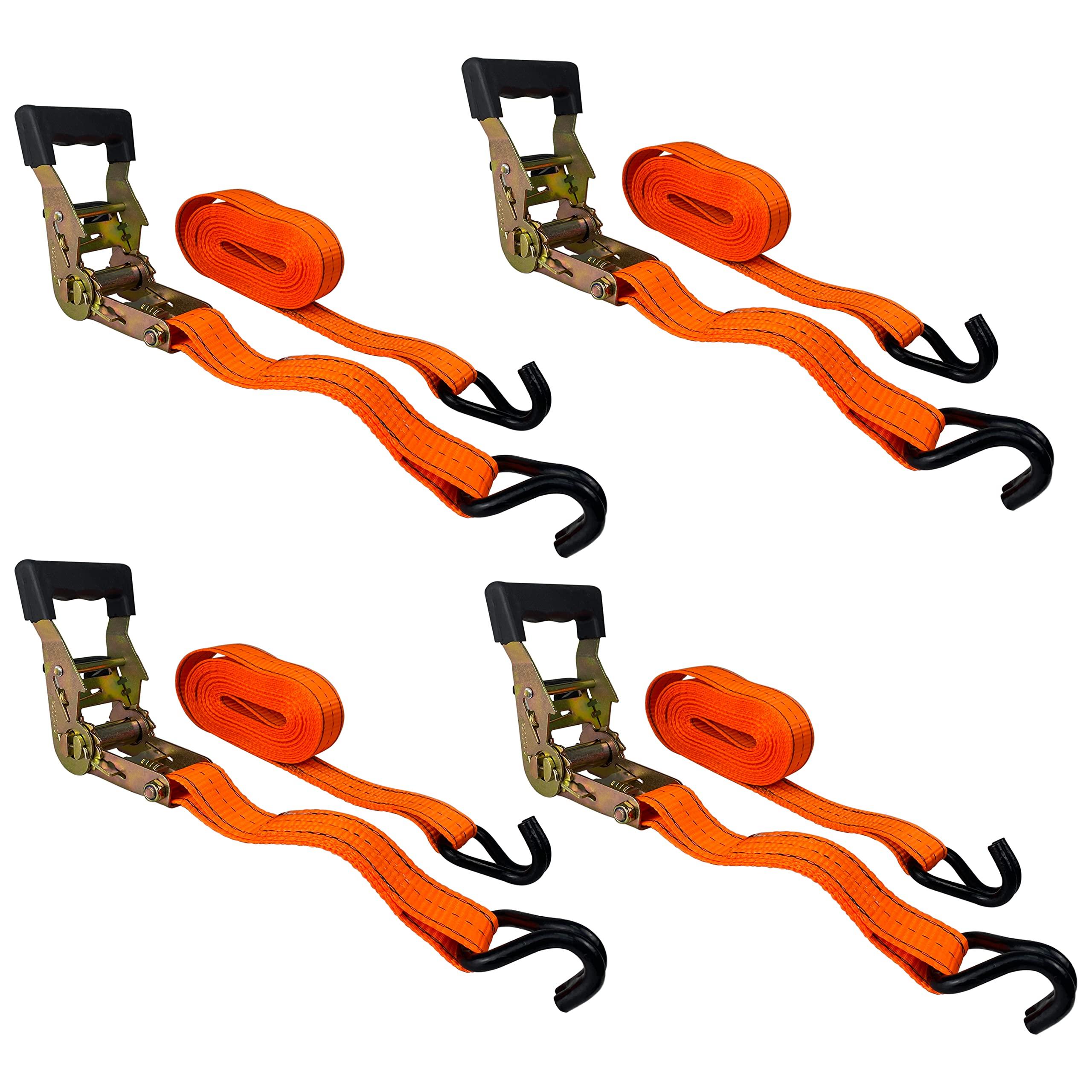 Ratchet Lashing Set of Breaking Easy to Secures and Secures for and Transporting x HFS(R) Belts, 4, 1.35t Strength, Use, Loads, Multi-Purpose, Moving,
Ratchet Lashing Set of Breaking Easy to Secures and Secures for and Transporting x HFS(R) Belts, 4, 1.35t Strength, Use, Loads, Multi-Purpose, Moving,