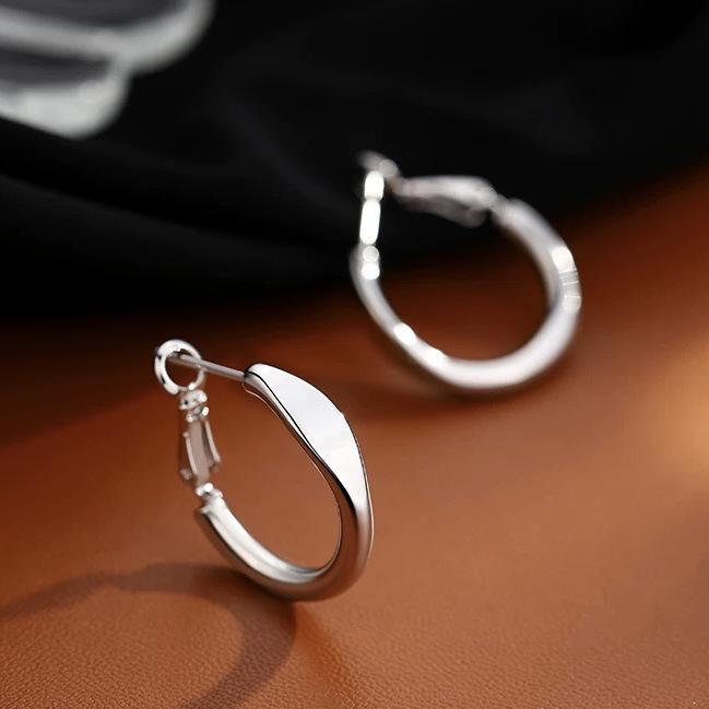 2026 Women s Light Luxury High-End 925 Sterling Silver Hoop Earrings - Niche Style Studs and Ear Clips
2026 Women s Light Luxury High-End 925 Sterling Silver Hoop Earrings - Niche Style Studs and Ear Clips