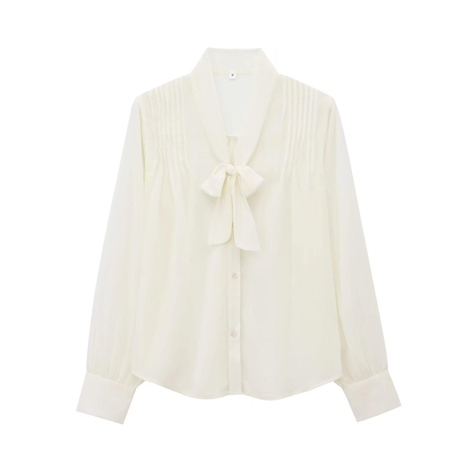 Зимняя мода для женщин 2024: Европейский и американский стиль Рубашка с присборенным V-образным вырезом и бантом, полупрозрачная L грязно-белый
Зимняя мода для женщин 2024: Европейский и американский стиль Рубашка с присборенным V-образным вырезом и бантом, полупрозрачная L грязно-белый