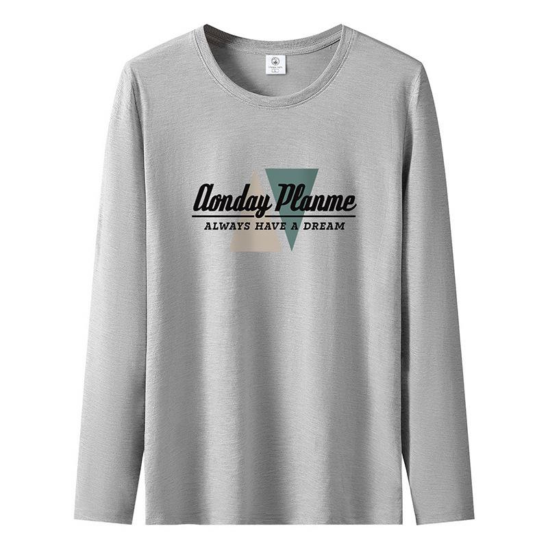 Модная мужская футболка с длинными рукавами больших размеров из чистого хлопка с круглым вырезом S-5XL S светло-серый
Модная мужская футболка с длинными рукавами больших размеров из чистого хлопка с круглым вырезом S-5XL S светло-серый