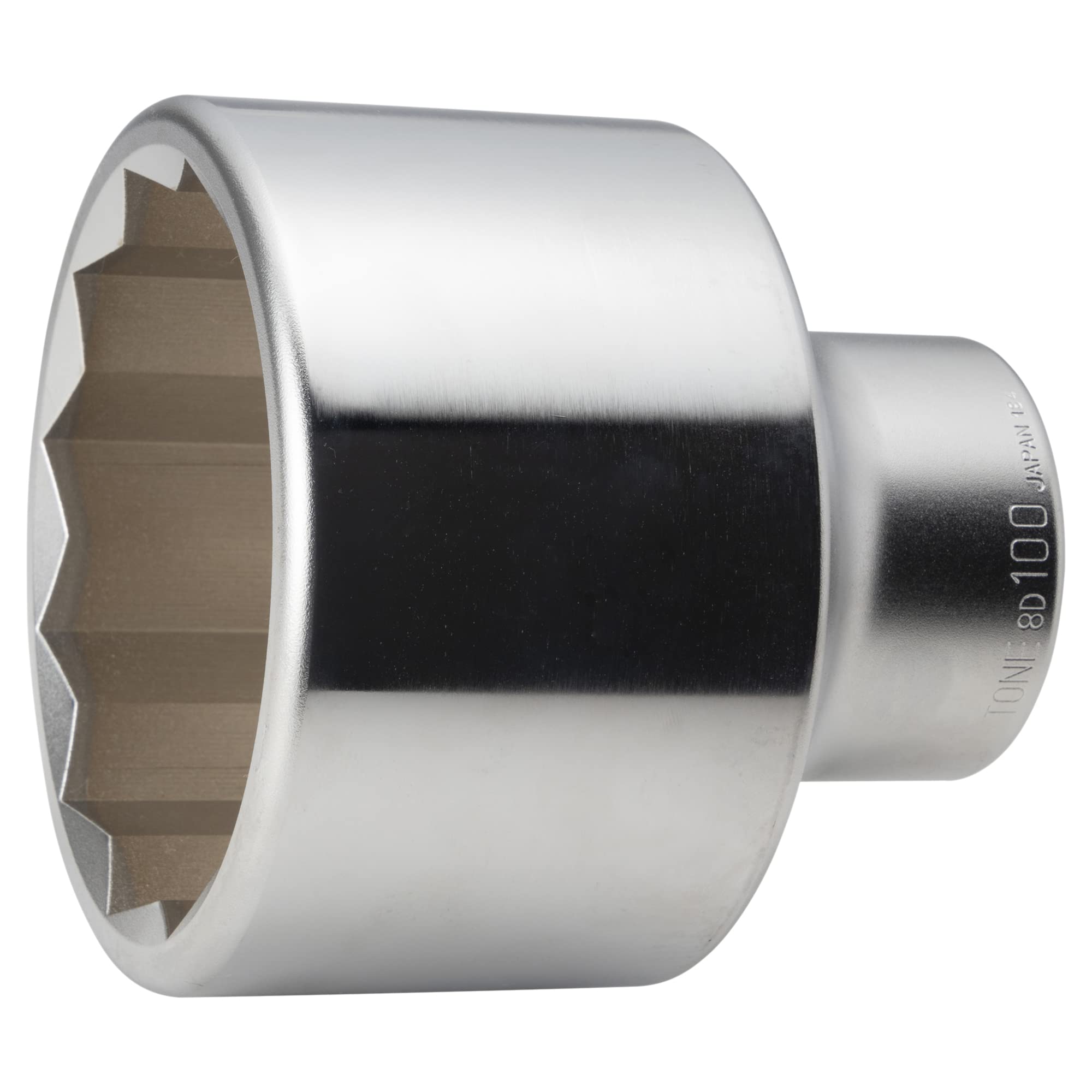 TONE socket Drive angle Width across flats 100mm (12 squares) 8D-100 25.4mm (1 )
TONE socket Drive angle Width across flats 100mm (12 squares) 8D-100 25.4mm (1 )