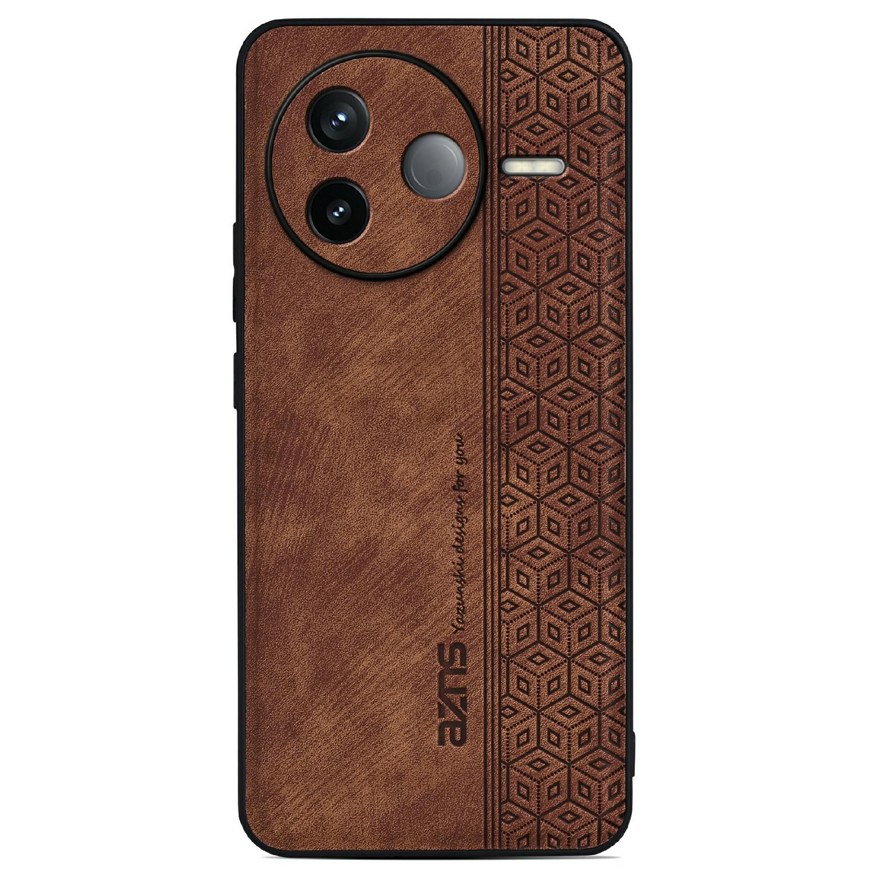 AZNS For Xiaomi Poco F7 Pro 5G/Redmi K80 5G Case Protective PU Leather Covered TPU Phone Shell Brown
AZNS For Xiaomi Poco F7 Pro 5G/Redmi K80 5G Case Protective PU Leather Covered TPU Phone Shell Brown