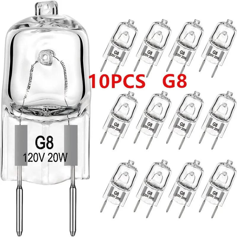 New 10/50/100PCS G8 120V 20W 35W 50W LED Lamp Bulbs Eco Halogen Light Bulbs Inserted Beads Crystal Lamp Halogen Bulb
New 10/50/100PCS G8 120V 20W 35W 50W LED Lamp Bulbs Eco Halogen Light Bulbs Inserted Beads Crystal Lamp Halogen Bulb