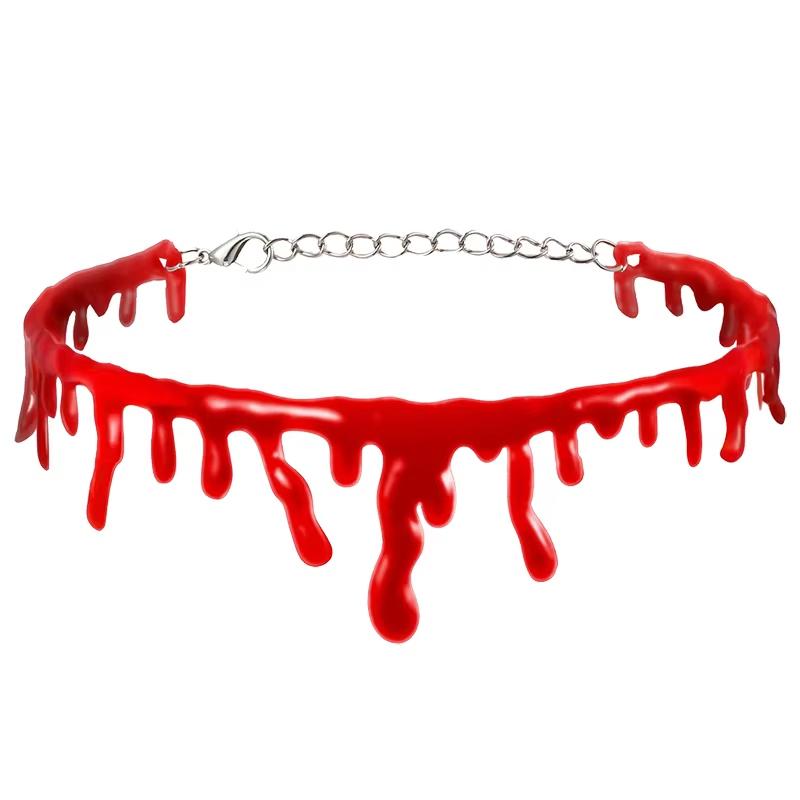 Halloween blood necklace, horror vampire bloody collar, suitable for Halloween decoration, party accessories червоний
Halloween blood necklace, horror vampire bloody collar, suitable for Halloween decoration, party accessories червоний