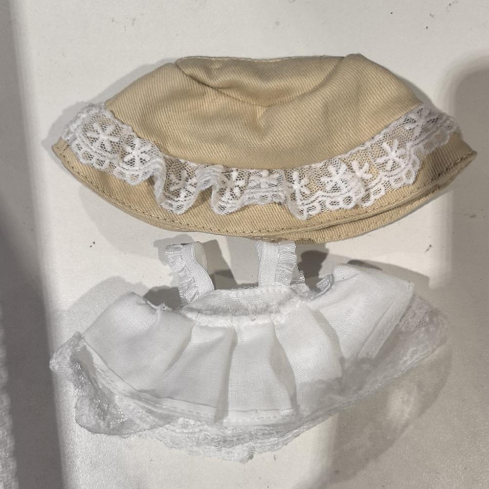 Капелюх Одяг для ляльки Лабубу Мереживна сукня Одяг для плюшевих ляльок Дитячі іграшки для дівчаток style 1
Капелюх Одяг для ляльки Лабубу Мереживна сукня Одяг для плюшевих ляльок Дитячі іграшки для дівчаток style 1