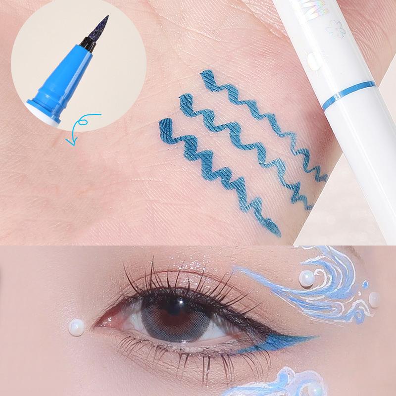 Ultra-fine Liquid Eyeliner Pen Waterproof Lasting Blue Red Sweatproof Quickily Drying Matte Eyeliner Pencil Eyes Makeup Cosmetic
Ultra-fine Liquid Eyeliner Pen Waterproof Lasting Blue Red Sweatproof Quickily Drying Matte Eyeliner Pencil Eyes Makeup Cosmetic