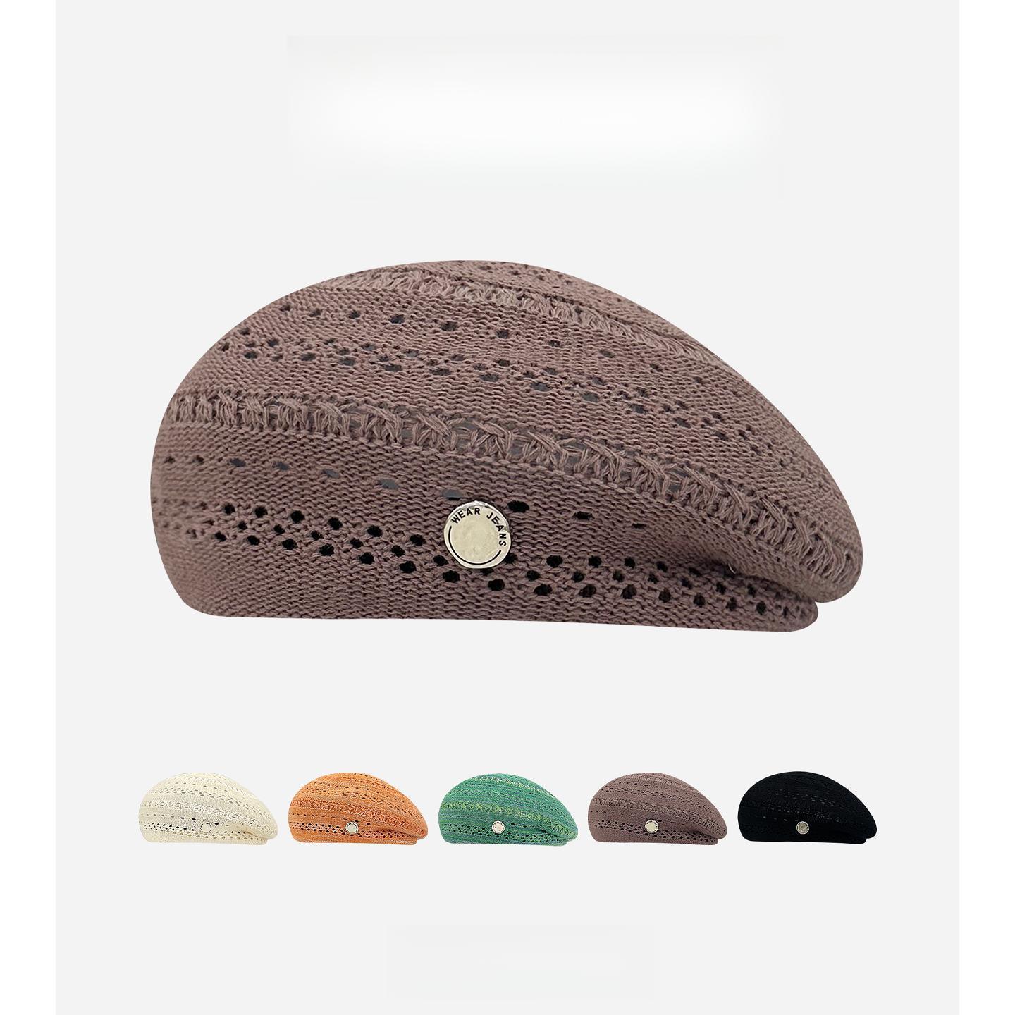 Summer Moss Green Retro Hollow-Out Knitted Beret Women Face-Slimming Trendy Artist Hat Painter Cap Female 56-58cm коричневый
Summer Moss Green Retro Hollow-Out Knitted Beret Women Face-Slimming Trendy Artist Hat Painter Cap Female 56-58cm коричневый