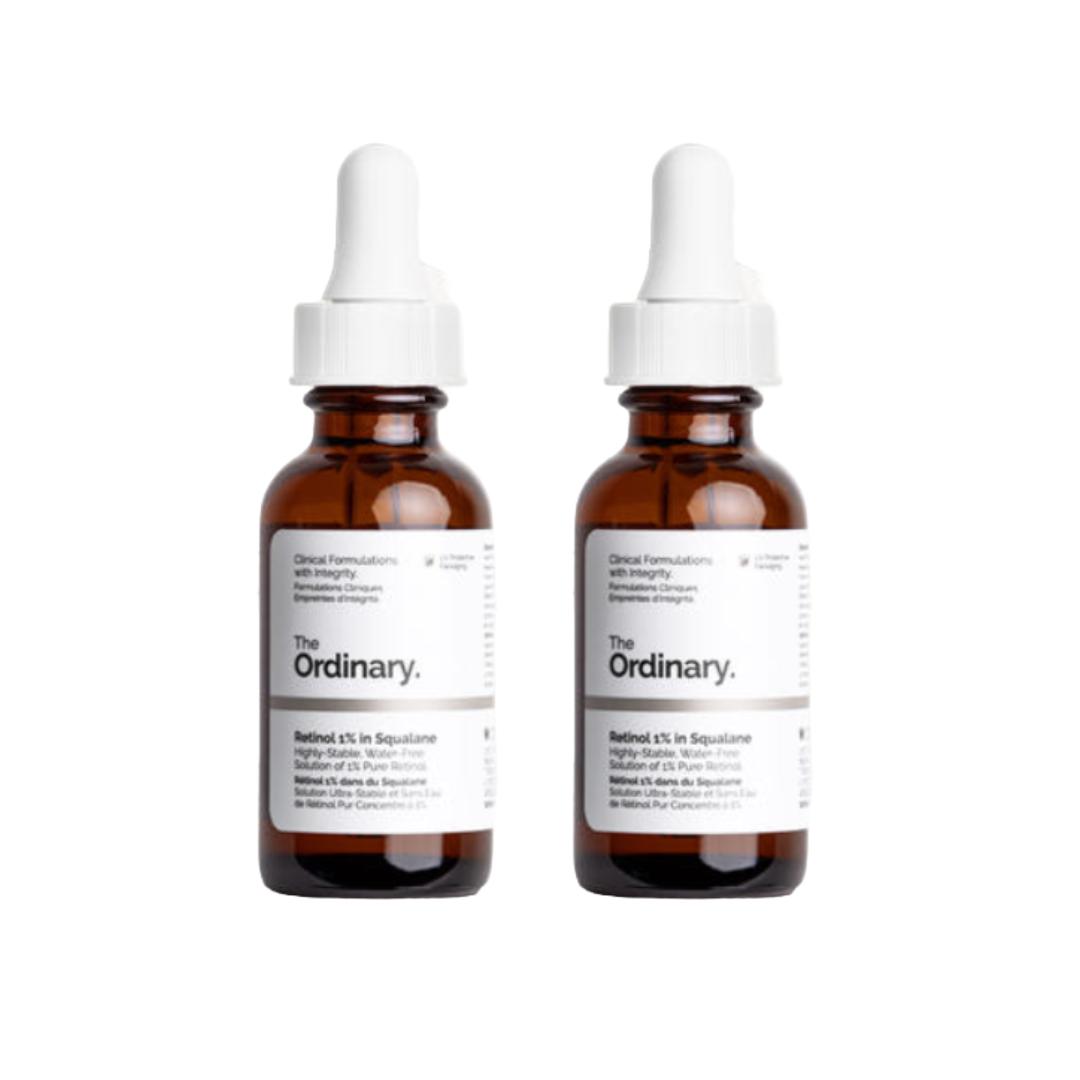 The Ordinary Retinol 0.2% in Squalane 30ml, Retinol 0.5% in Squalane 30ml, Retinol 1% in Squalane 30ml (10 Options) #1% 30ml x 2pcs
The Ordinary Retinol 0.2% in Squalane 30ml, Retinol 0.5% in Squalane 30ml, Retinol 1% in Squalane 30ml (10 Options) #1% 30ml x 2pcs