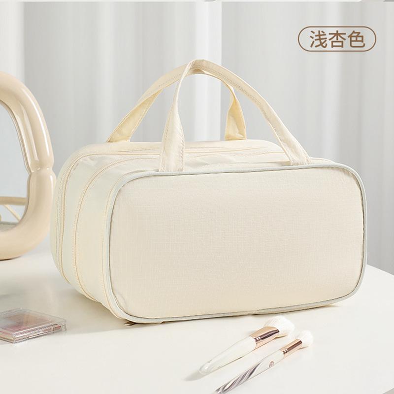 New Large Capacity Women Cosmetic Bag Portable Dual Handle 3-Layer Makeup Storage Bag Luxury бежевый
New Large Capacity Women Cosmetic Bag Portable Dual Handle 3-Layer Makeup Storage Bag Luxury бежевый