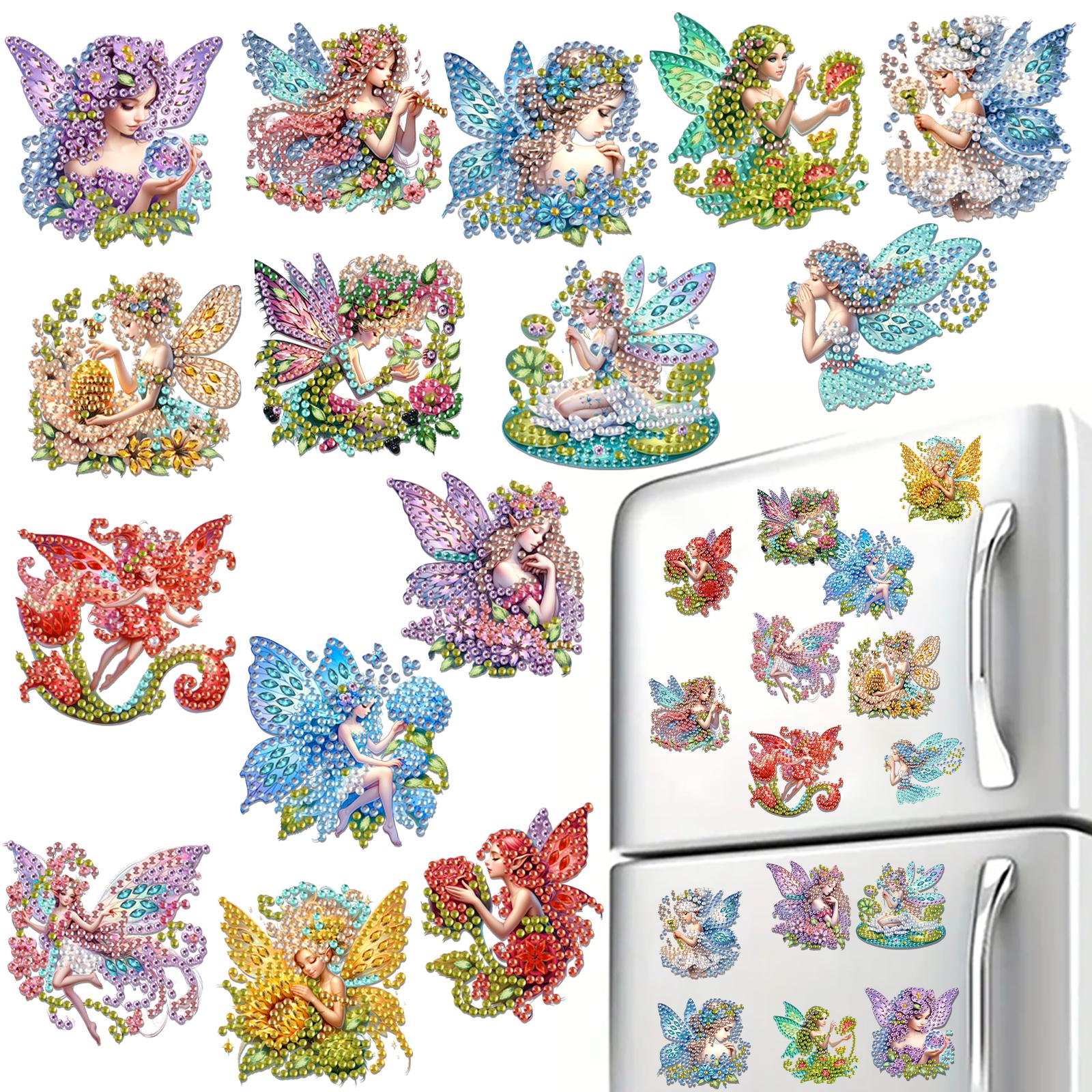 15pcs 2D/Flat Acrylic DIY DIY Art Fridge Magnet Refrigerator Sticker Special-Shaped Diamond Magnetic Diamond Art Decor
15pcs 2D/Flat Acrylic DIY DIY Art Fridge Magnet Refrigerator Sticker Special-Shaped Diamond Magnetic Diamond Art Decor