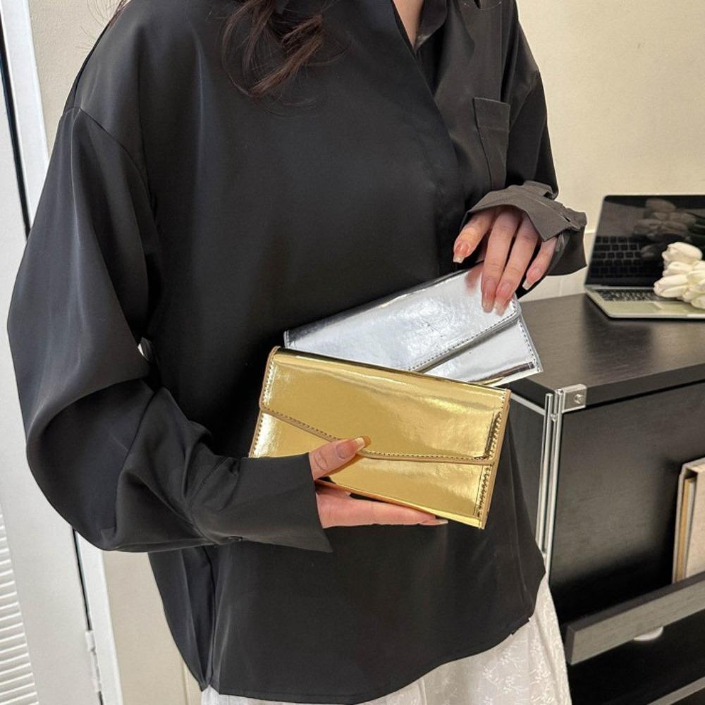 Large Capacity Envelope Evening Bag Pu Leather Handheld Bag Casual Messenger Cluth Bag Girls чорний
Large Capacity Envelope Evening Bag Pu Leather Handheld Bag Casual Messenger Cluth Bag Girls чорний