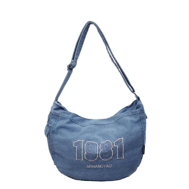 Женская джинсовая сумка, сумка через плечо, большая вместимость, для通勤, сумка кросс-боди светло-синий
Женская джинсовая сумка, сумка через плечо, большая вместимость, для通勤, сумка кросс-боди светло-синий