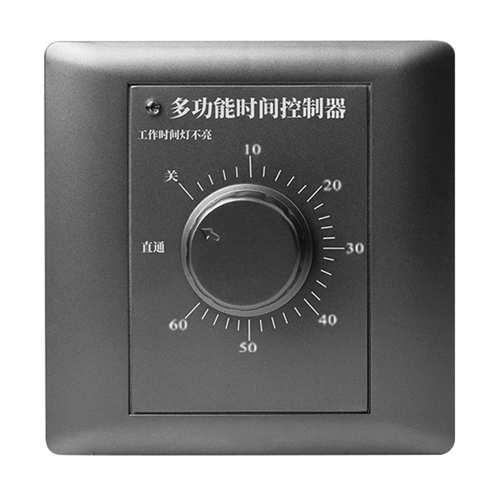 AC220V Timer Switch Control Pump Mechanical Countdown Control Interruptor 60/120 Minutes for Time Switch Controller 60 minutes сірий
AC220V Timer Switch Control Pump Mechanical Countdown Control Interruptor 60/120 Minutes for Time Switch Controller 60 minutes сірий