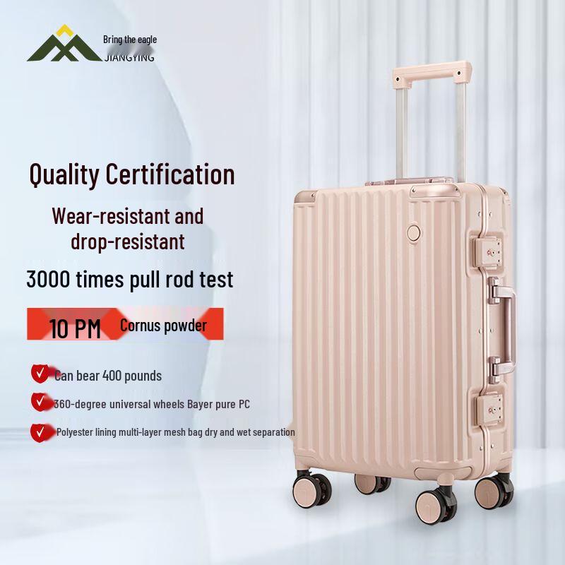 Jiangying Aluminum Frame Hardside Suitcase
Jiangying Aluminum Frame Hardside Suitcase