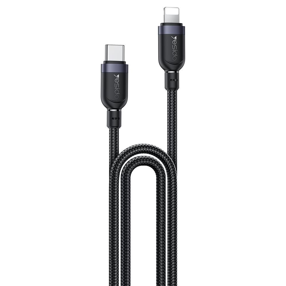 YESIDO CA191 USB-C to Lightning Cable 2m 27W Fast Charging Data Sync Cord A
YESIDO CA191 USB-C to Lightning Cable 2m 27W Fast Charging Data Sync Cord A