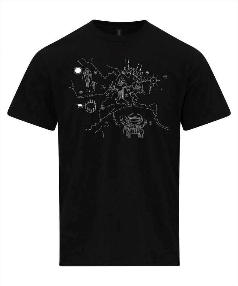 Twin Peaks Owl Cave Calendar Map T-shirt David Lynch Shirt Personality High Quality Print Unisex Street Short Sleeve Tops 4XL
Twin Peaks Owl Cave Calendar Map T-shirt David Lynch Shirt Personality High Quality Print Unisex Street Short Sleeve Tops 4XL
