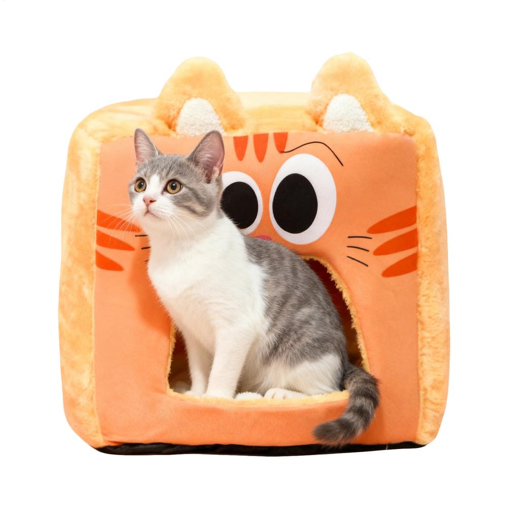 Indoor Cat Nest Winter Sleeping Plush Pet Tent Cat Sleep Bed Soft House For Living Room Home Apartment Farmhouse Garage Winter жовтий
Indoor Cat Nest Winter Sleeping Plush Pet Tent Cat Sleep Bed Soft House For Living Room Home Apartment Farmhouse Garage Winter жовтий