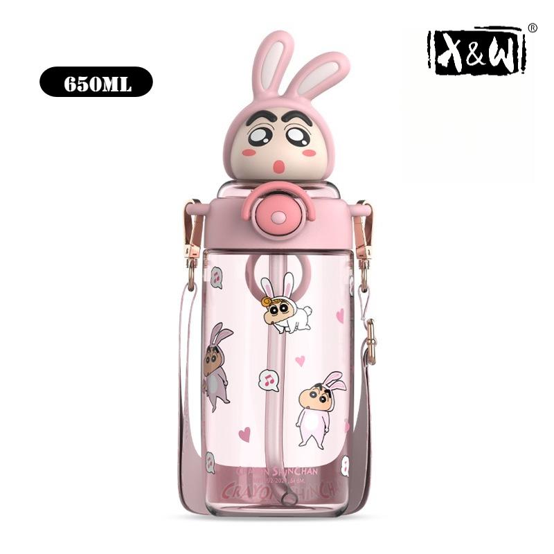 X&W 650ML for Crayon Shin-chan Water Bottle Straw Cup with Cartoon Lid Home Portable Cups Office Use PP Material Water Cup
X&W 650ML for Crayon Shin-chan Water Bottle Straw Cup with Cartoon Lid Home Portable Cups Office Use PP Material Water Cup