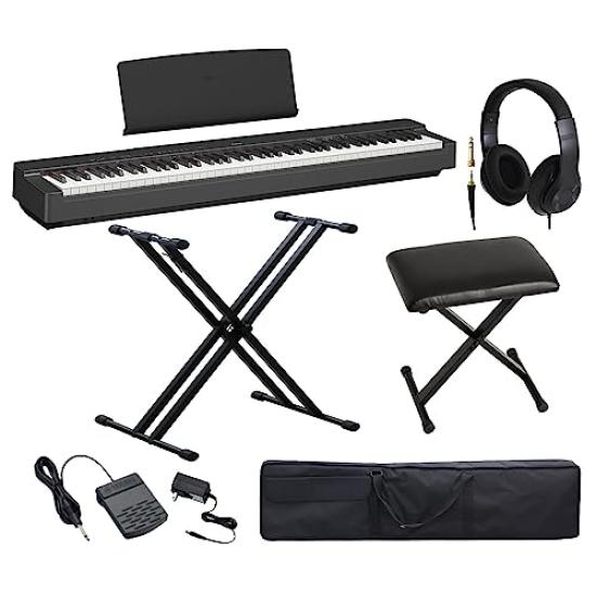 YAMAHA P-225B Black Electronic Piano 88 Keys X Stand, X Chair, Case, Headphone Set Yamaha
YAMAHA P-225B Black Electronic Piano 88 Keys X Stand, X Chair, Case, Headphone Set Yamaha
