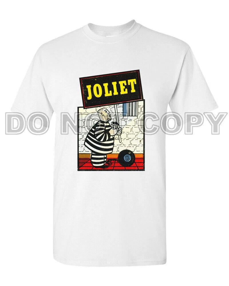 T Shirt 100% Cotton White Novelty Travel Joliet Prison Decal Art Retro L
T Shirt 100% Cotton White Novelty Travel Joliet Prison Decal Art Retro L