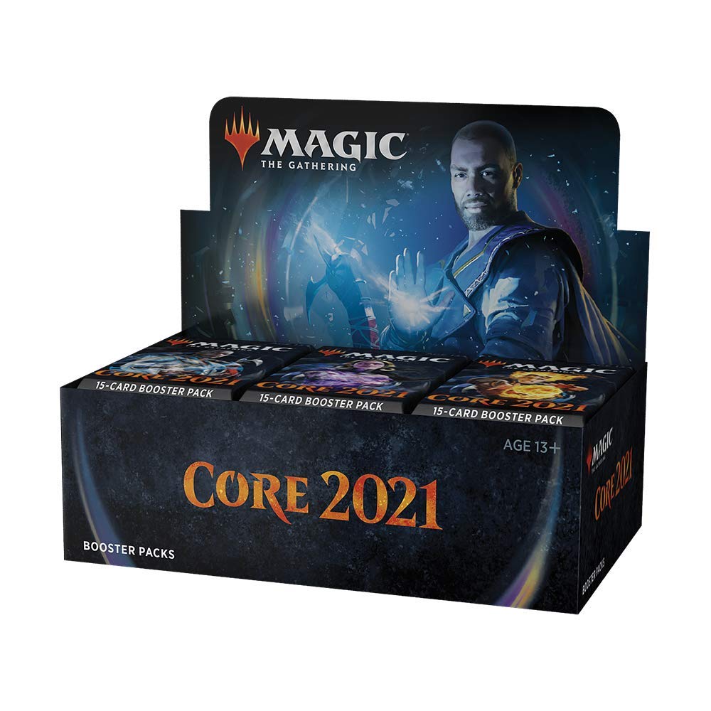 The Gathering Core set 2021 Booster Pack set 2021 Booster English version 36 packs MTG Trading Card Wizards of the Coast Magic (M21) (Core Box) (BOX)
The Gathering Core set 2021 Booster Pack set 2021 Booster English version 36 packs MTG Trading Card Wizards of the Coast Magic (M21) (Core Box) (BOX)